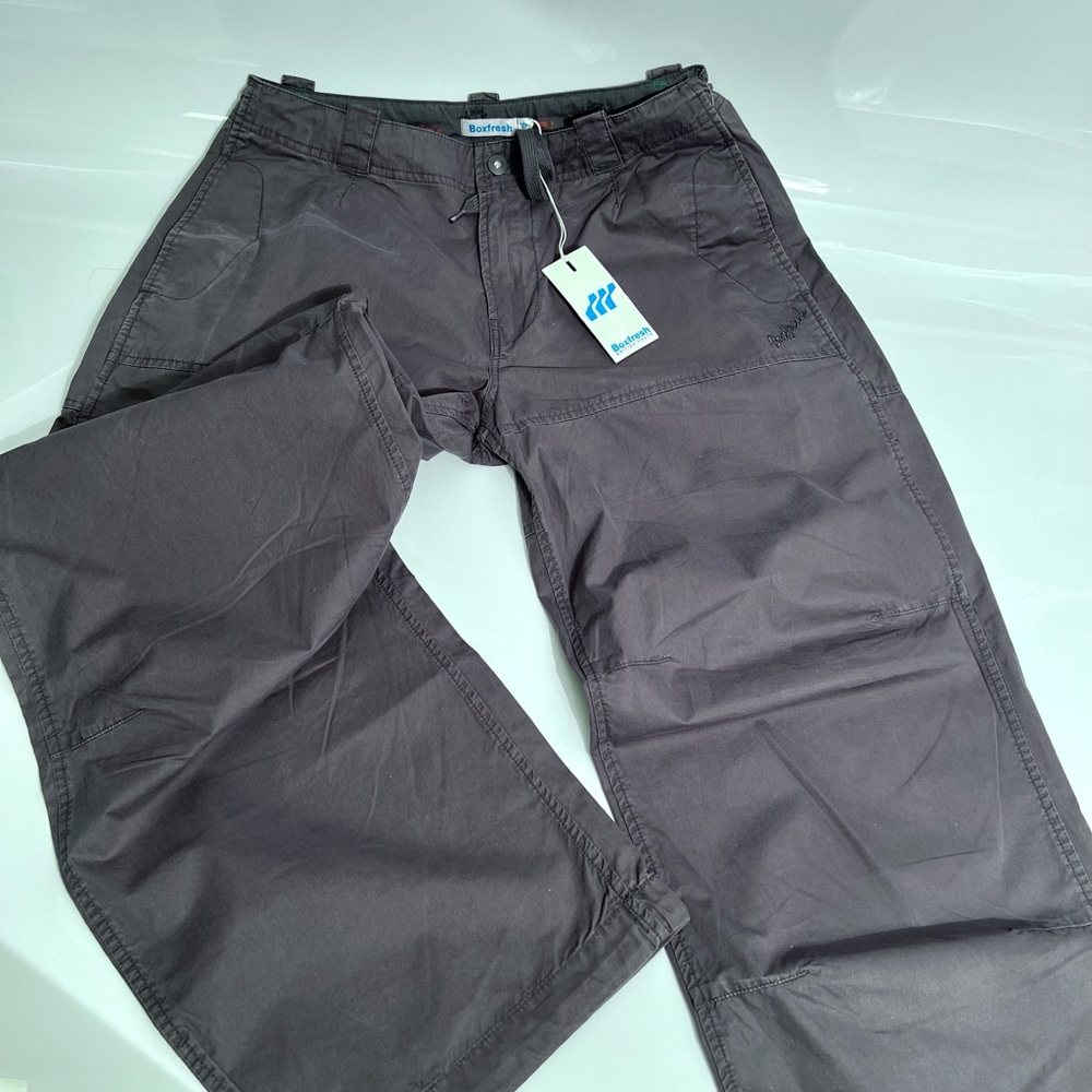 Boxfresh Street Wear Mens Pants Relax Fit Gray Size 30 Waist